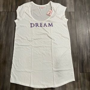 Victorias Secret Tunic Style T- Shirt, Size Medium